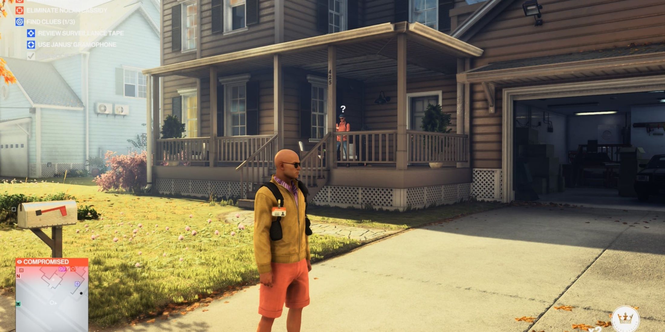 Surveillance Camera Locations at Janus's Property hitman 1