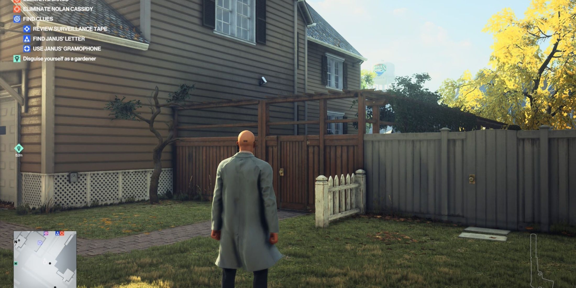 Surveillance Camera Locations at Janus's Property hitman 2