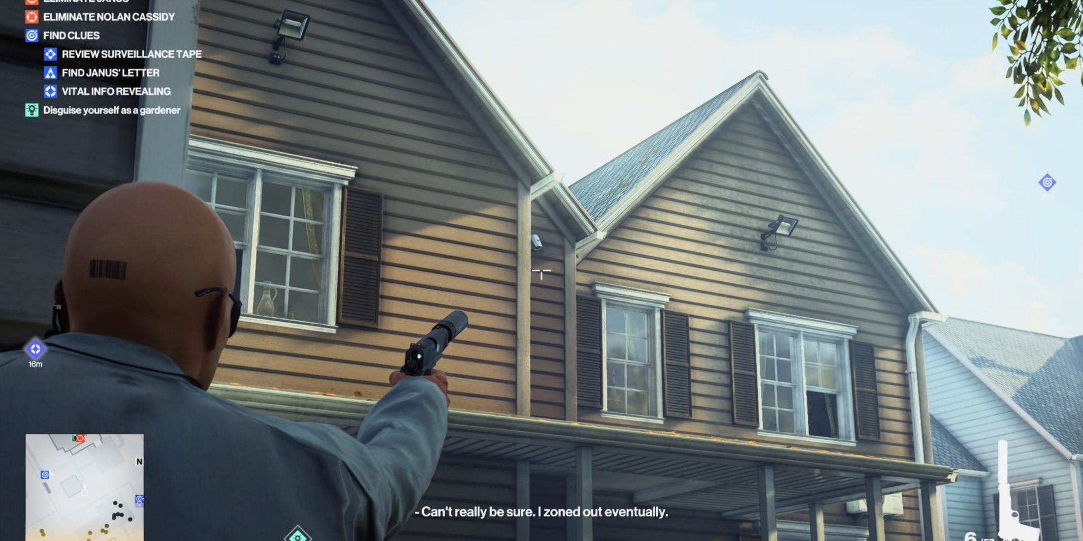 Surveillance Camera Locations at Janus's Property hitman 3