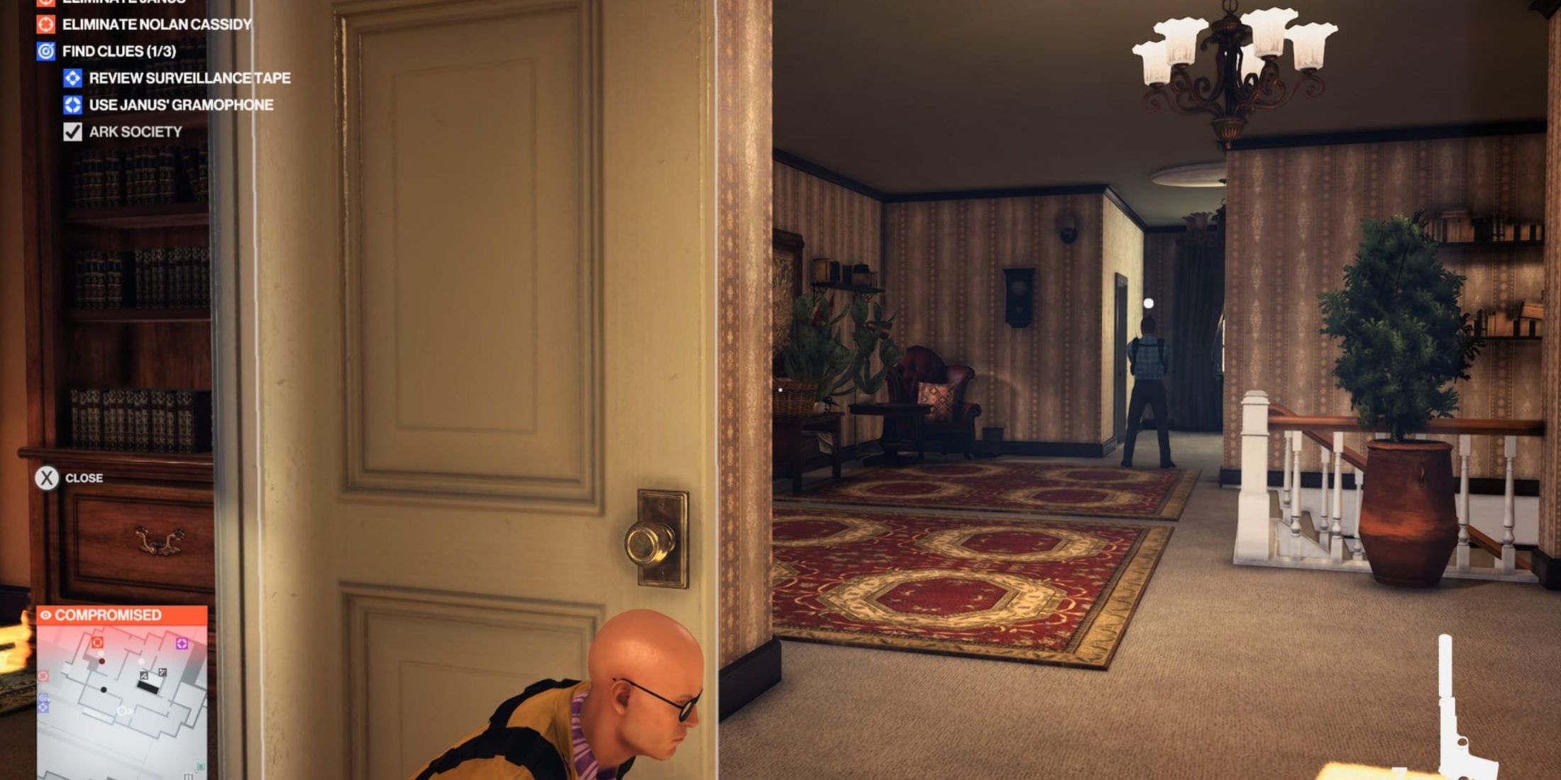 Surveillance Camera Locations at Janus's Property hitman 5
