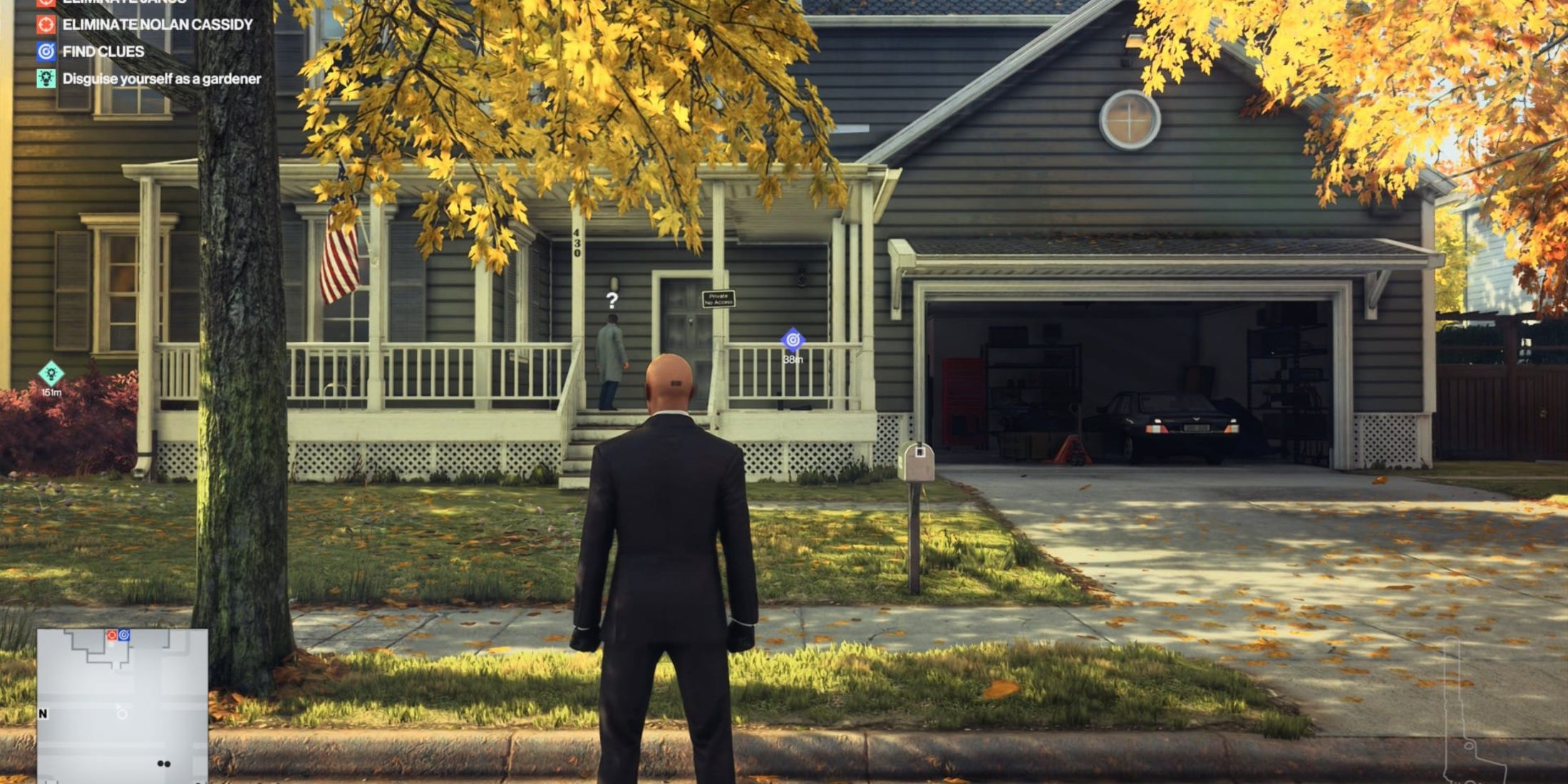 Surveillance Camera Locations at Nolan Cassidy's Property hitman 1