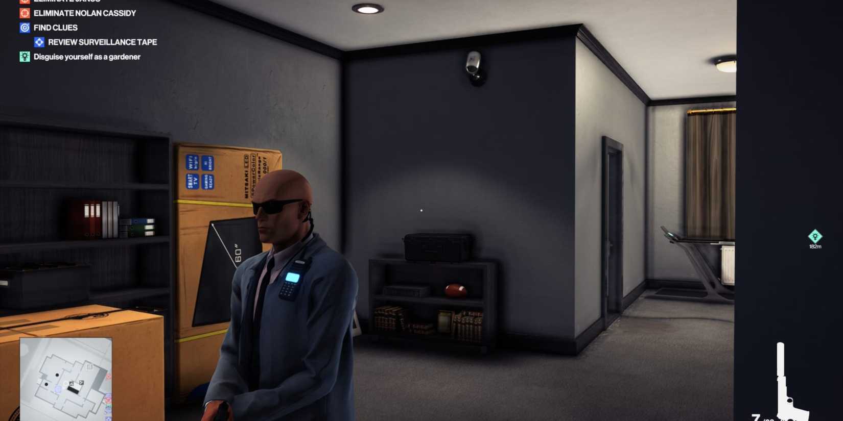 Surveillance Camera Locations at Nolan Cassidy's Property hitman 5