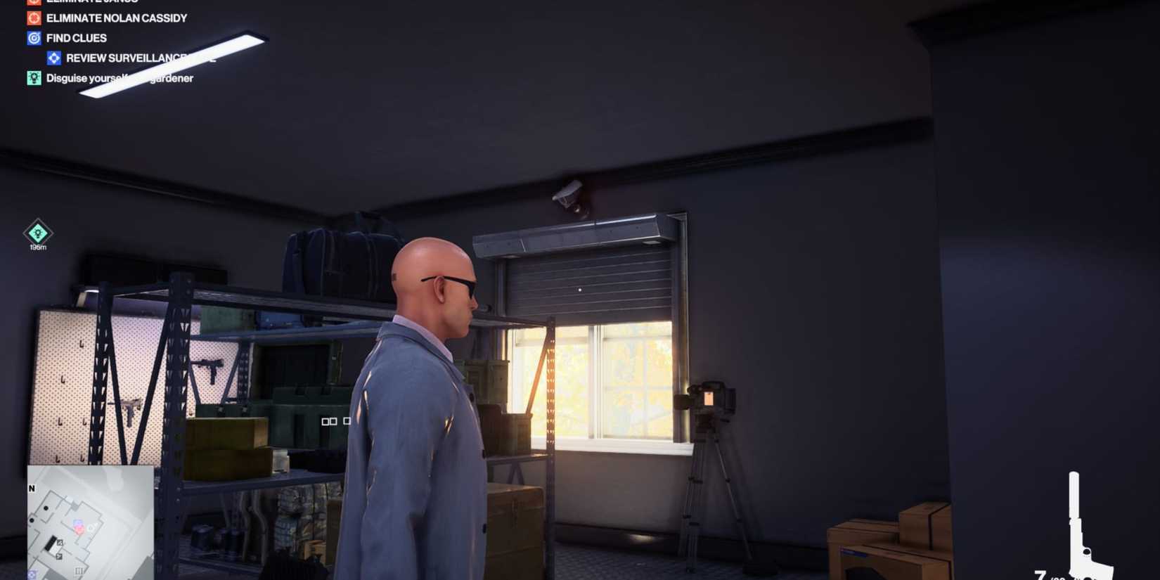 Surveillance Camera Locations at Nolan Cassidy's Property hitman 6