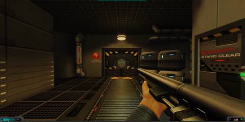 System Shock 2 25th Anniversary Remaster 10 gauge shotgun