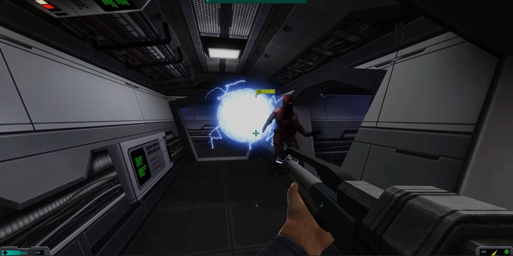 System Shock 2 25th Anniversary Remaster EMP rifle