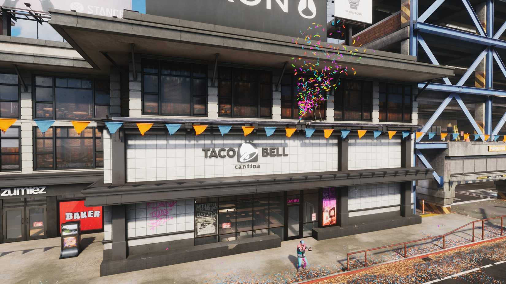 taco bell in tony hawk's pro skater 3 + 4