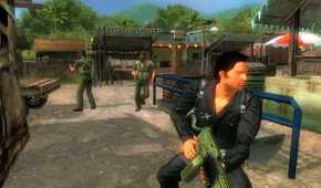 Taking cover in Just Cause (PC)