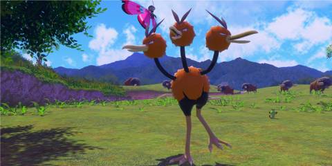 Taking pictures of Pokemon in New Pokemon Snap (Switch)