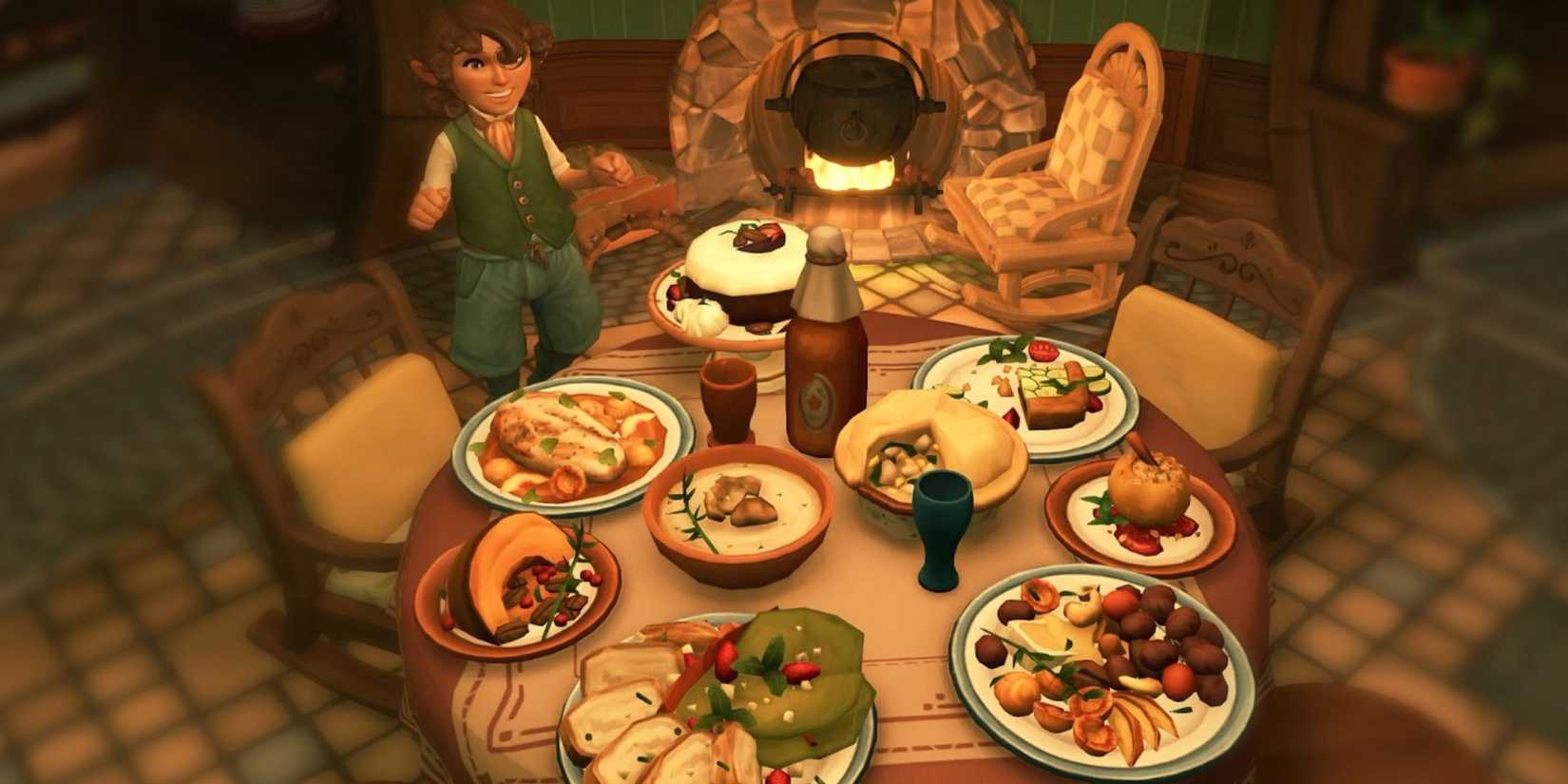 tales of the shire all characters favorite meals