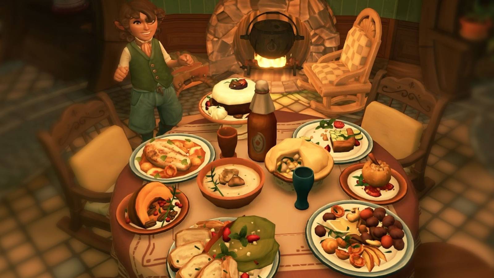 tales of the shire all characters favorite meals