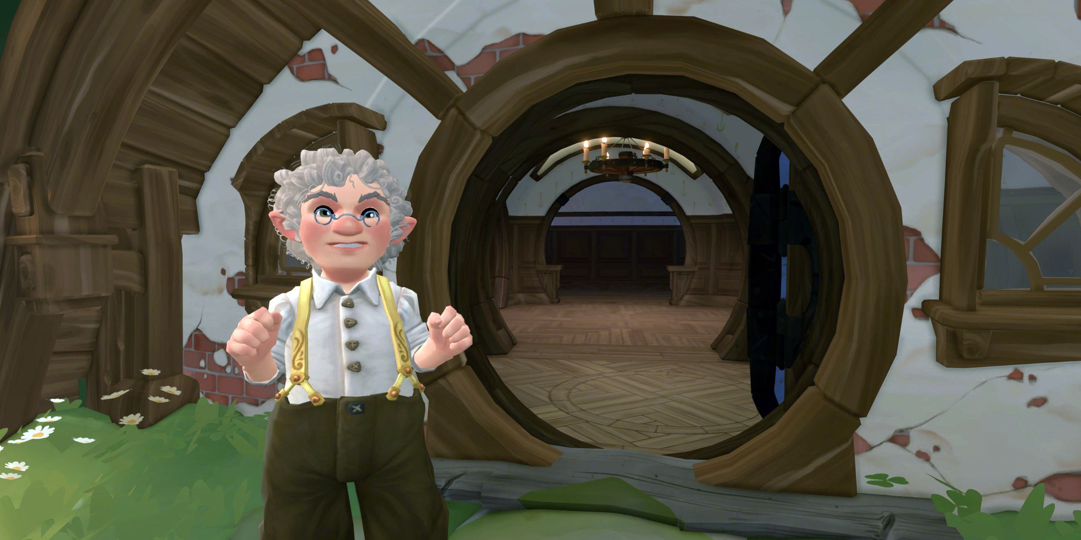 Stories in Shire Fix Introduction to repair the front door, extended rooms