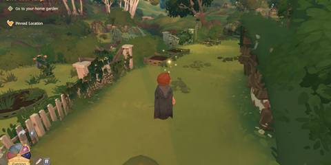 Tales of the Shire fixing the garden