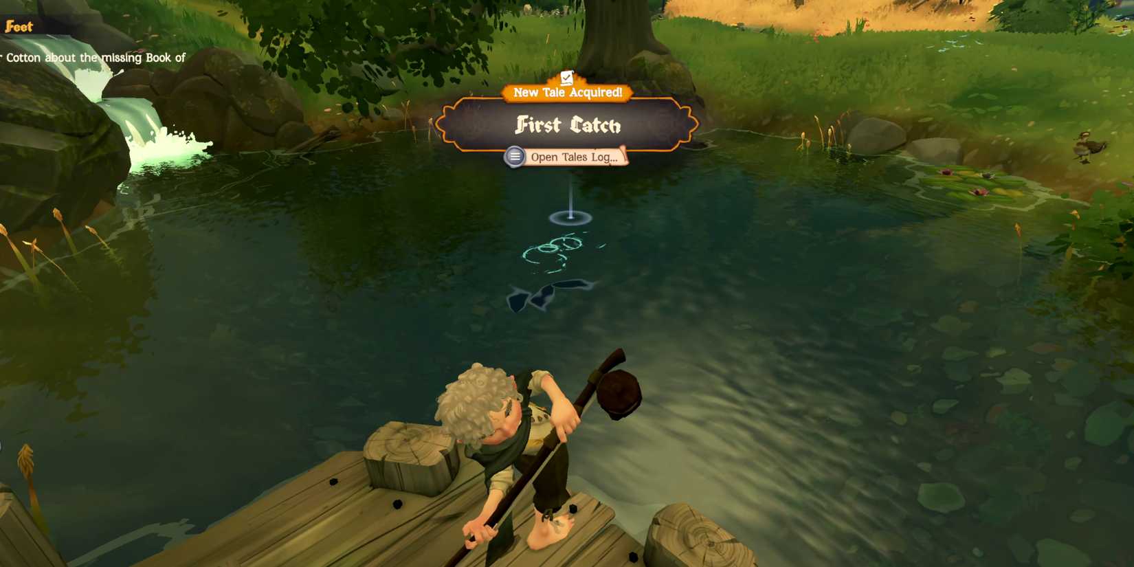 Tales of the Shire Get Fishing Rod Fish Minigame Old Noakes Quest 2