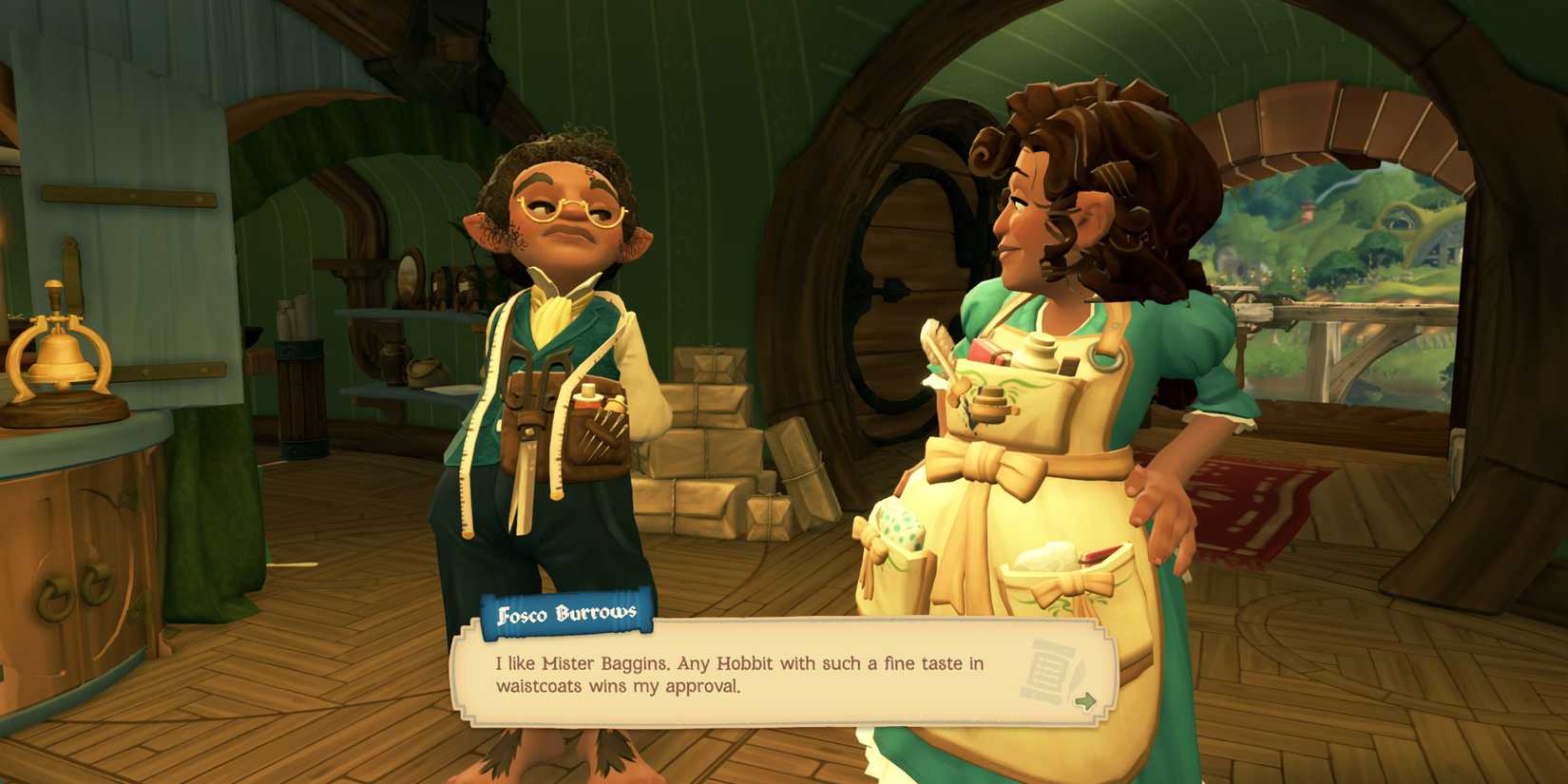 Tales of the Shire Lord of the Rings References Mithril Shirt Bilbo 2