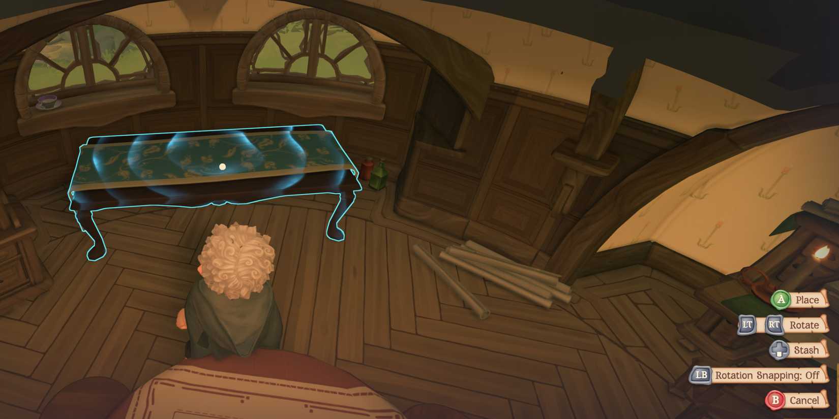 Tales of the Shire Place Move Furniture Edit Mode Home Customization Rotate Place Rotation Snapping Controls