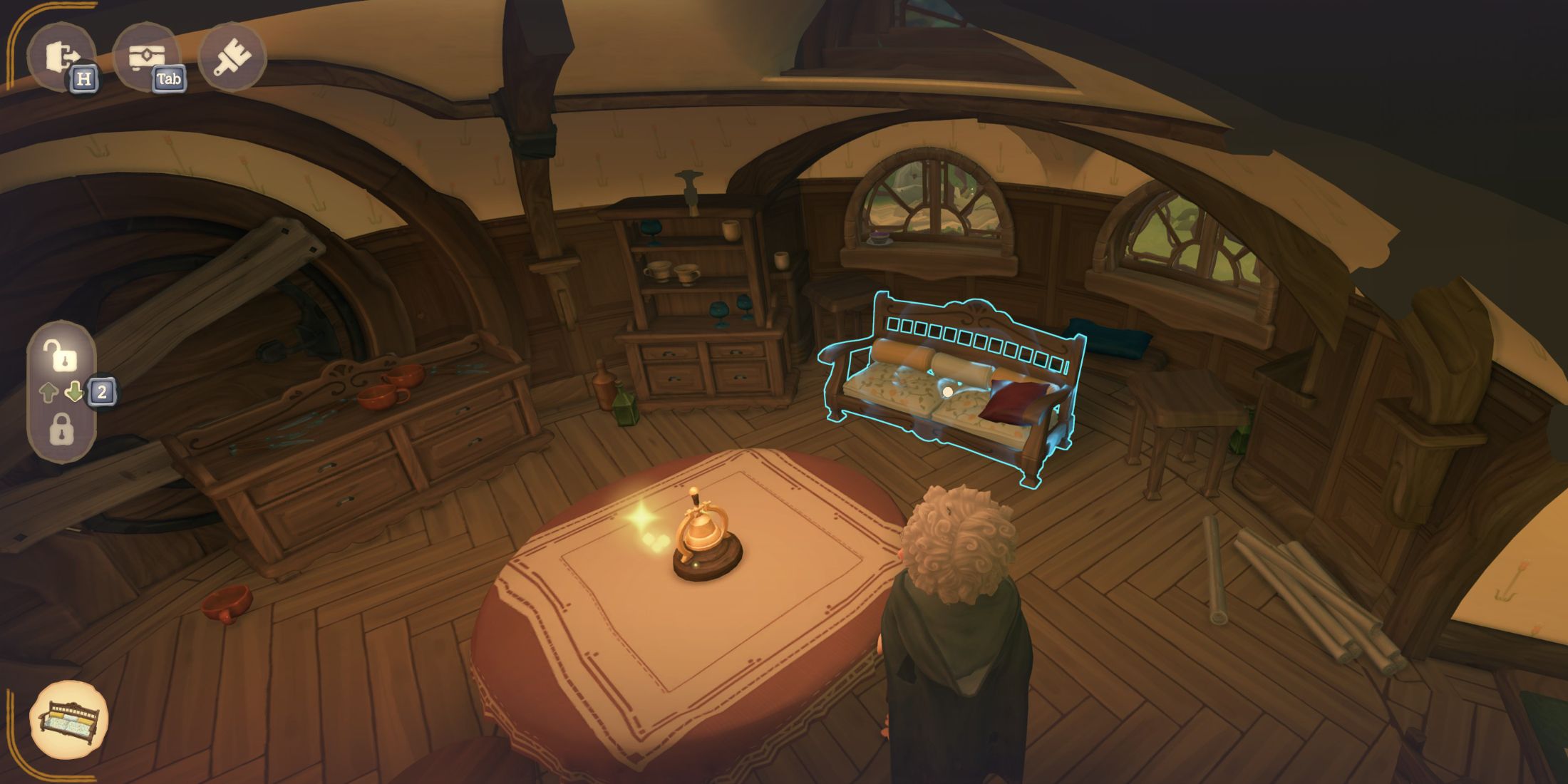 Tales of the Shire Place Move Furniture Edit Mode Home Customization Select Furniture Piece