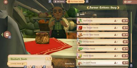 Tales of the Shire Rhubarb Seeds