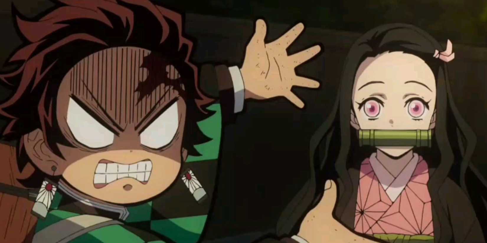 Tanjiro defending Nezuko's honor - Demon Slayer