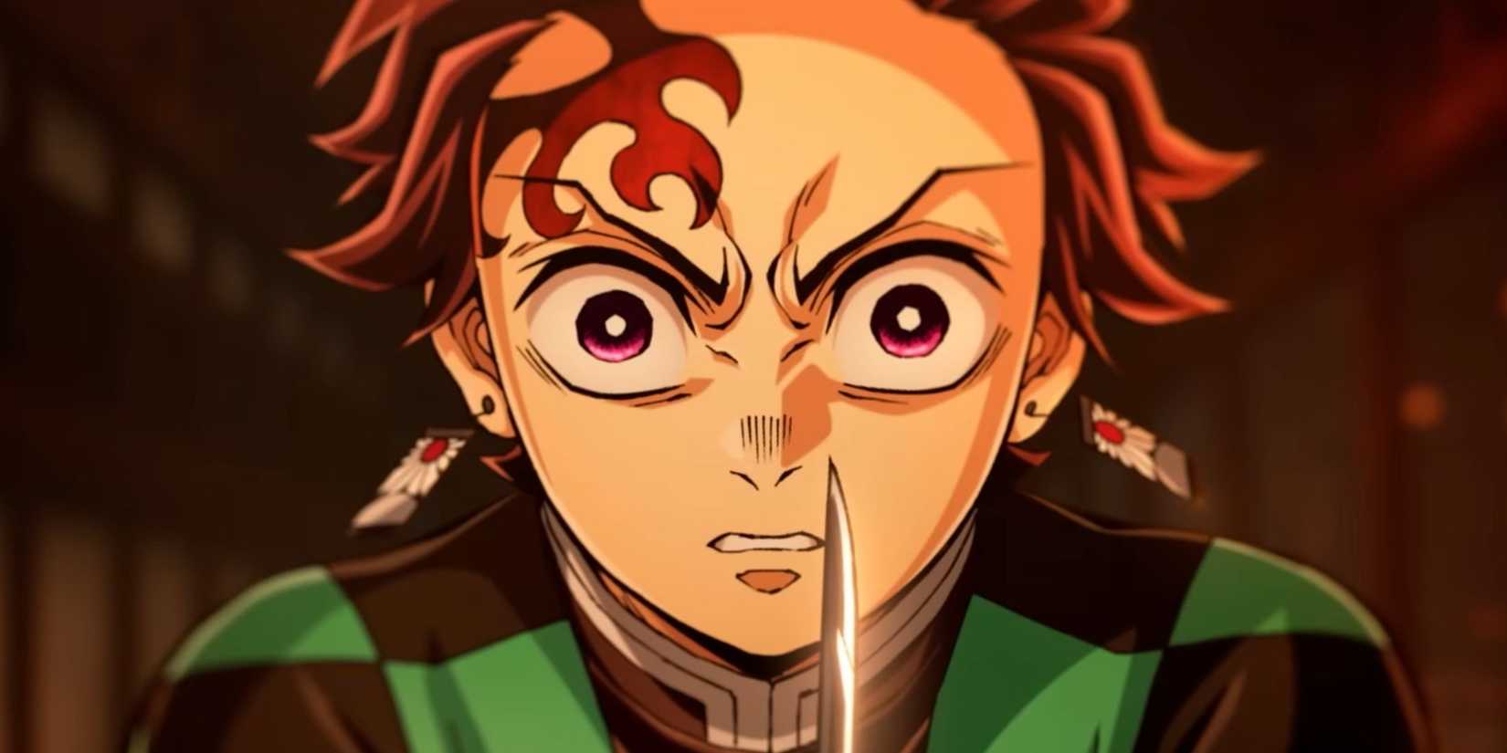 picture: tanjiro kamado in demon slayer infinity castle trailer.