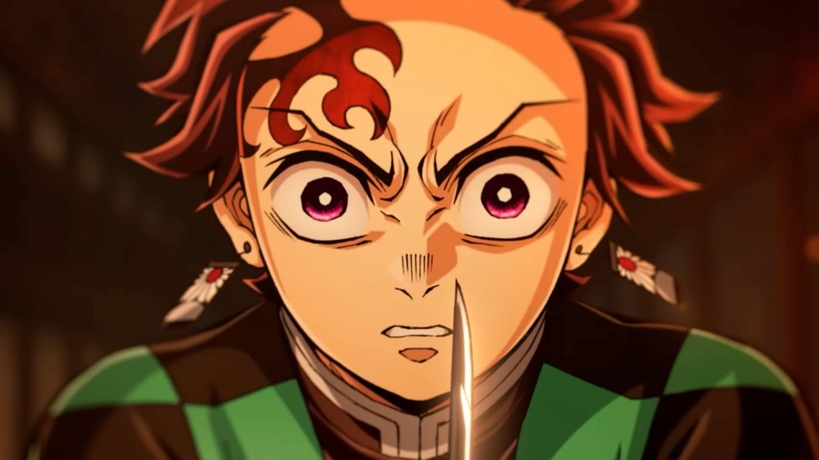 picture: tanjiro kamado in demon slayer infinity castle trailer.