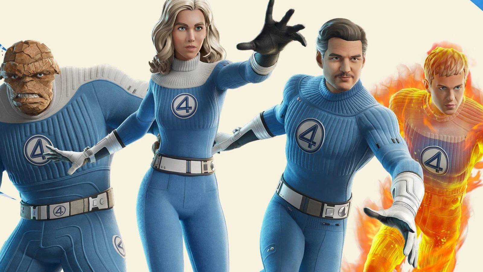 The Fantastic Four in fortnite