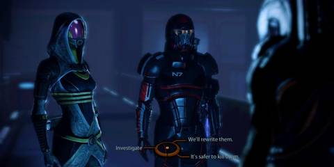 The Geth Heretics in Mass Effect 2