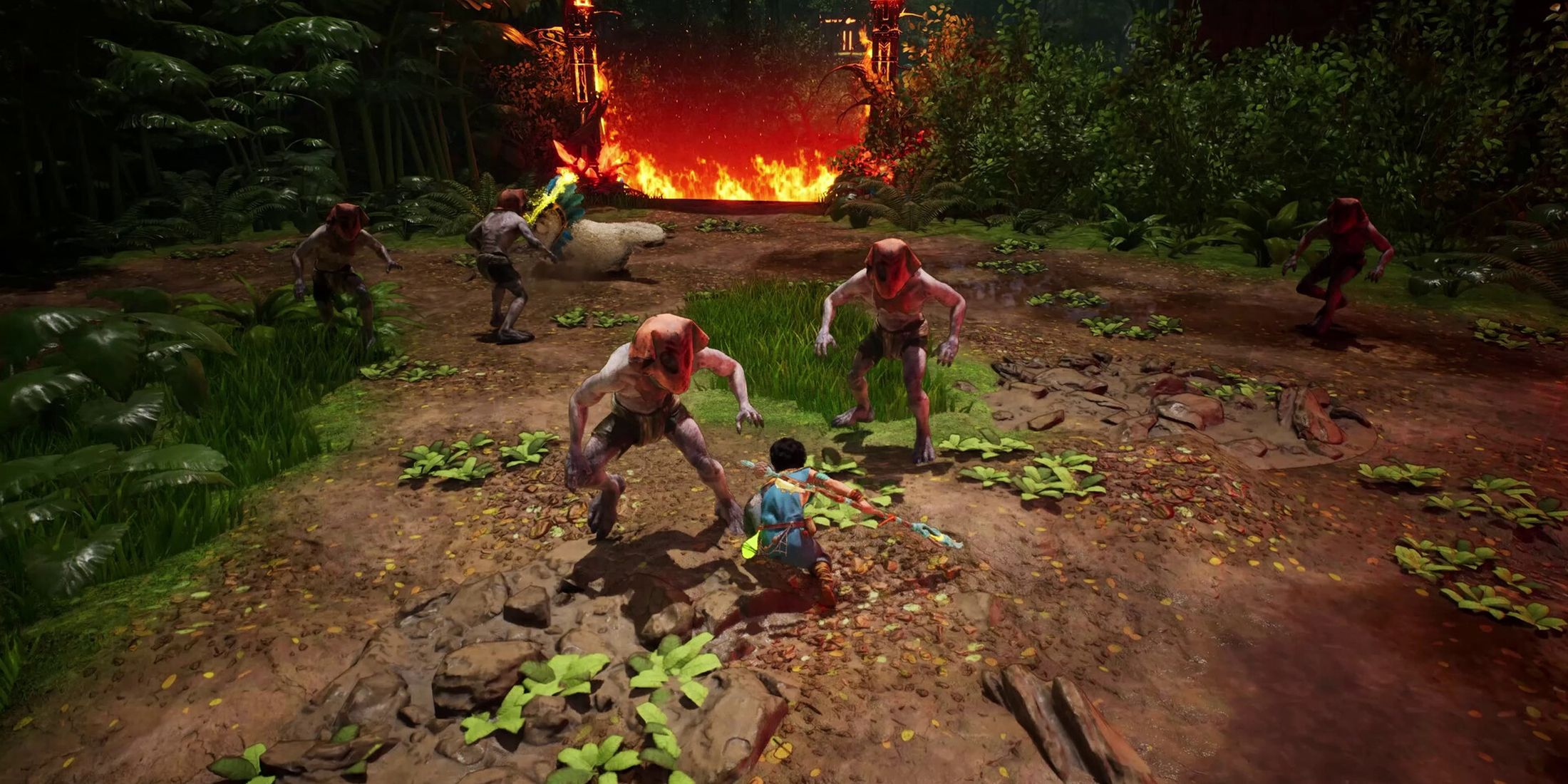 The Legend of Baboo game fight