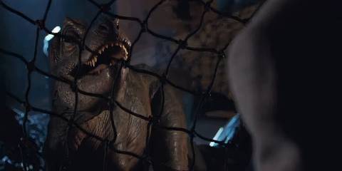 Junior, the Baby T-Rex, in The Lost World: Jurassic Park