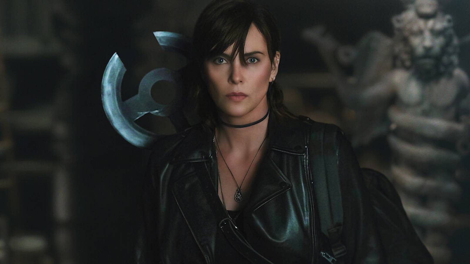 Andy (Charlize Theron) in The Old Guard 2