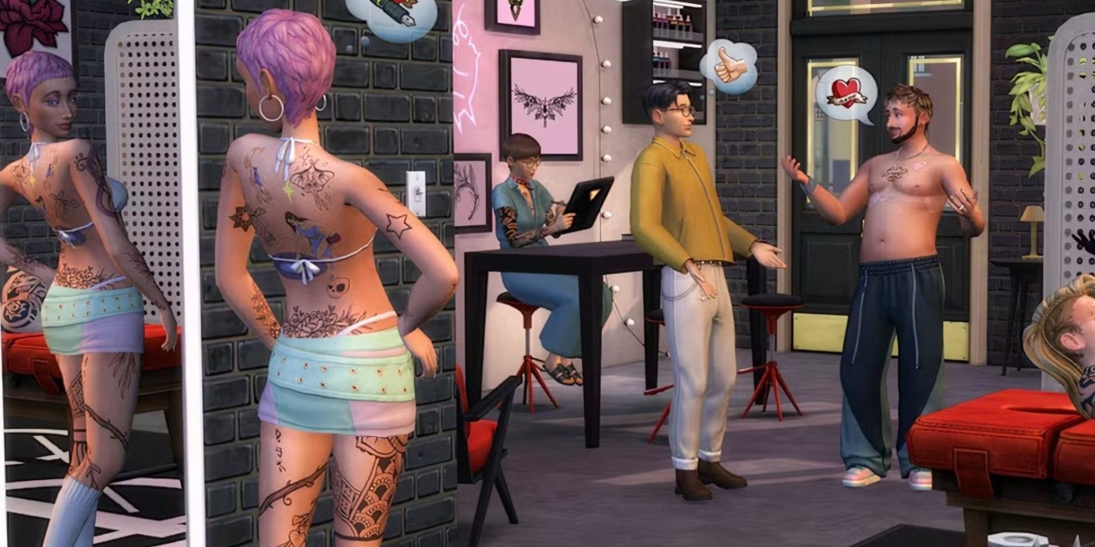 the sims 4 players creates pokemon inspired tattoos