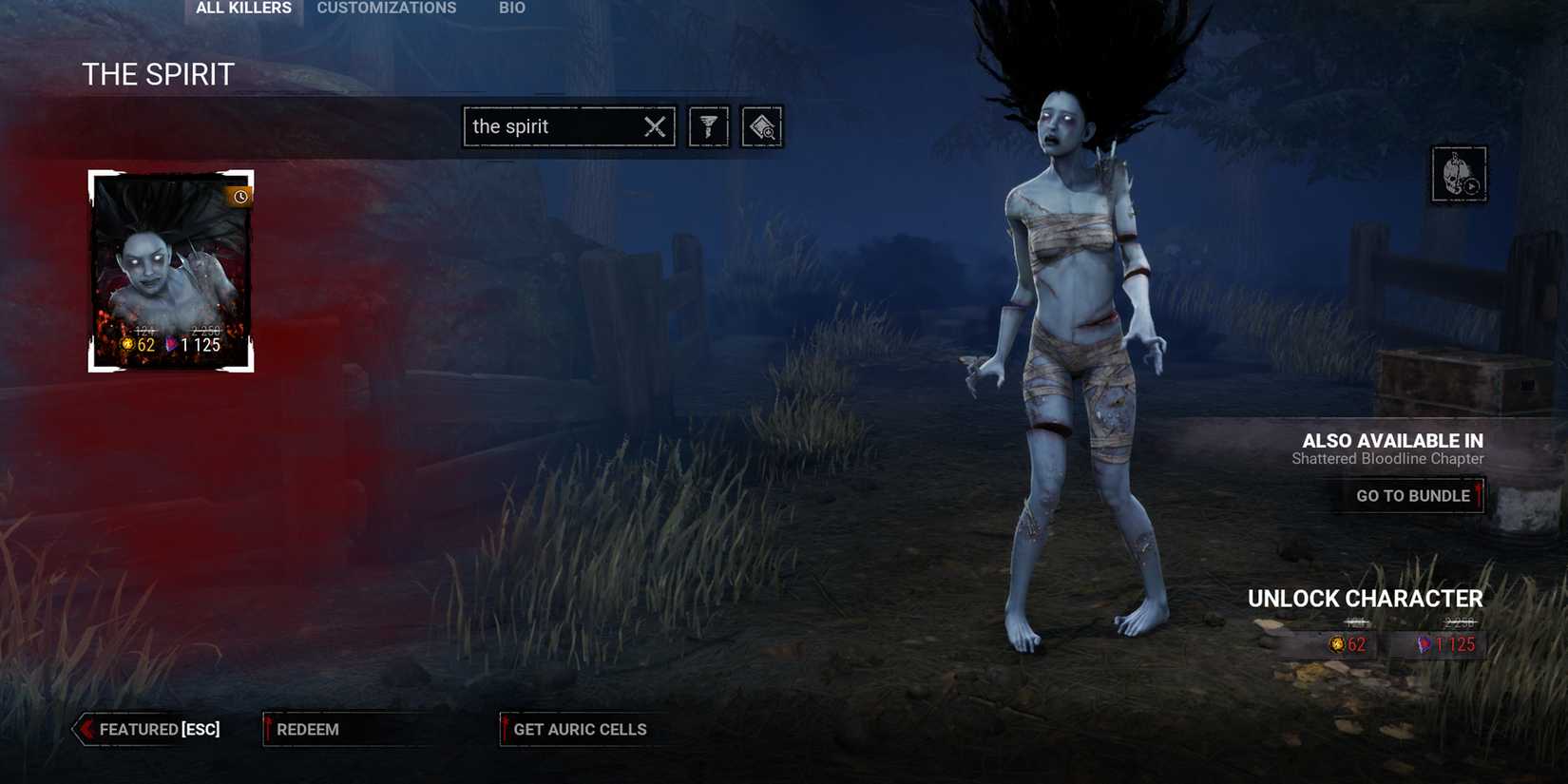 the spirit dbd