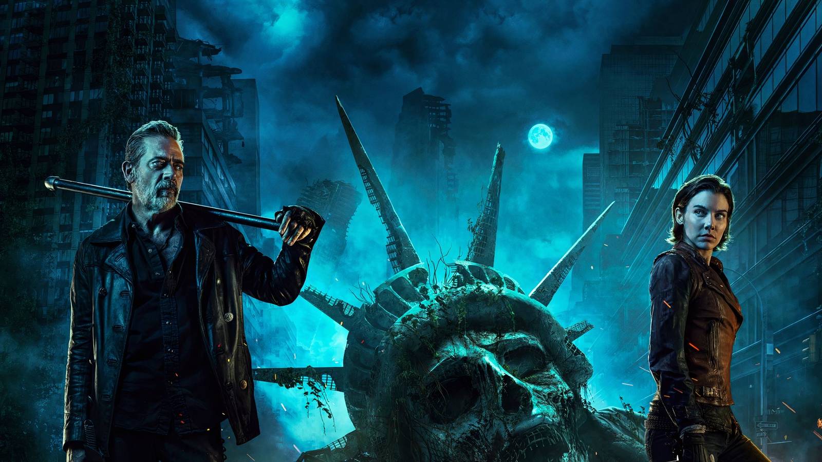 the walking dead dead city negan maggie