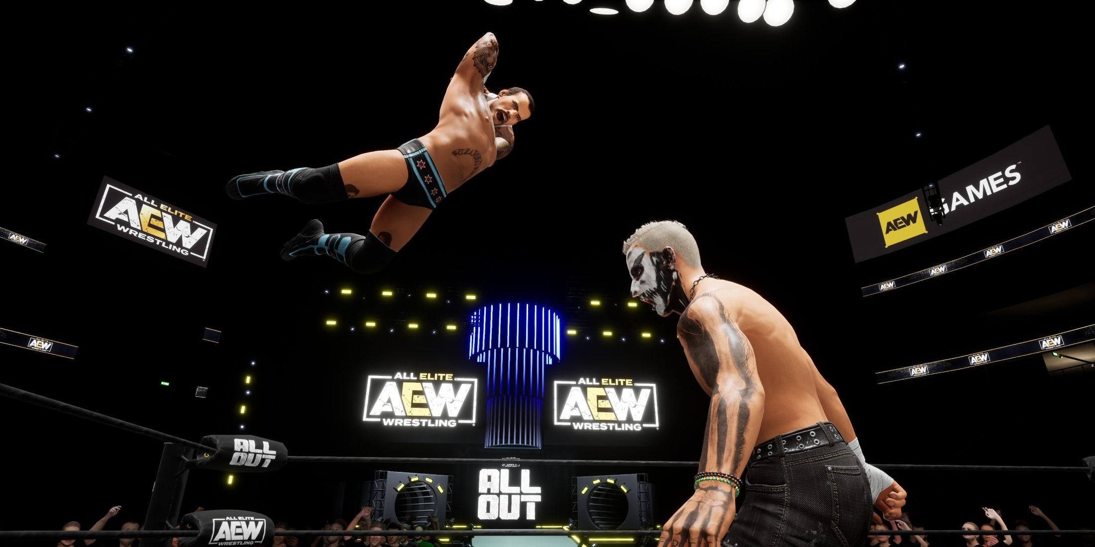 aew fight forever cm punk darby allin