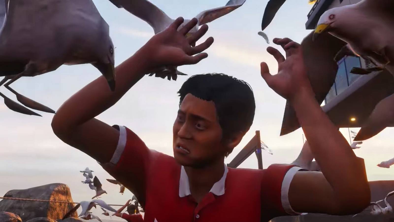 THPS 3 4 Get Rid Of Rude Dudes Seagull Attack Cutscene