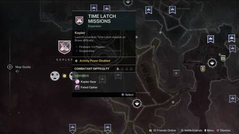 time latch missions