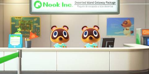 Timmy and Tommy in Animal Crossing New Horizons
