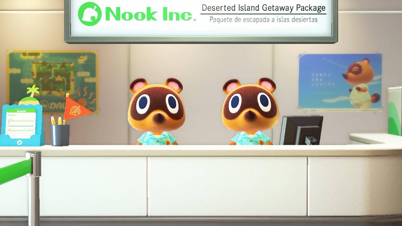Timmy and Tommy in Animal Crossing New Horizons