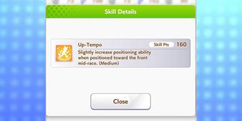 Up-Tempo in Umamusume