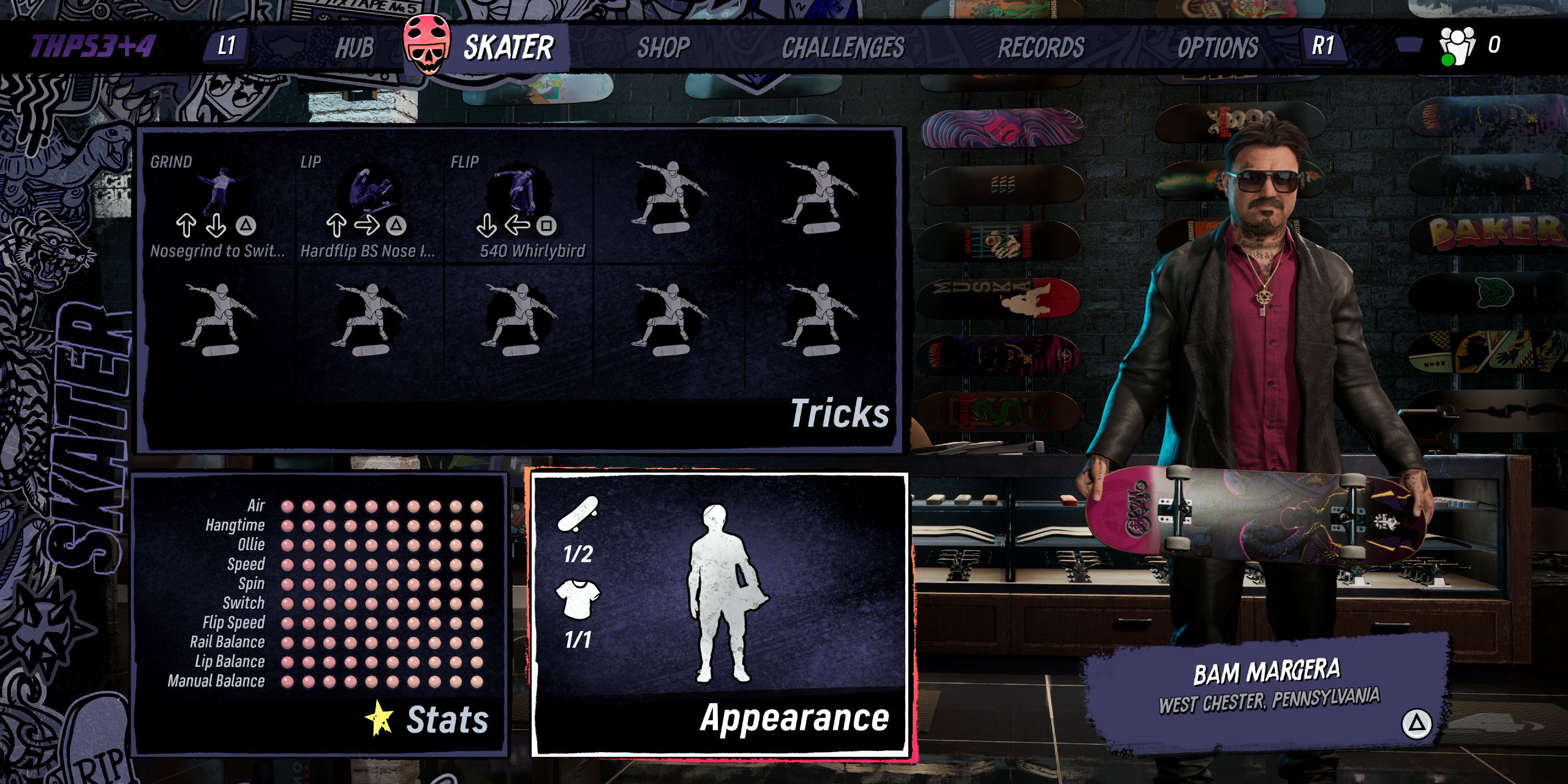 Tony-hawks-for-Skater-2-4-all-Skates-Bam-Margera