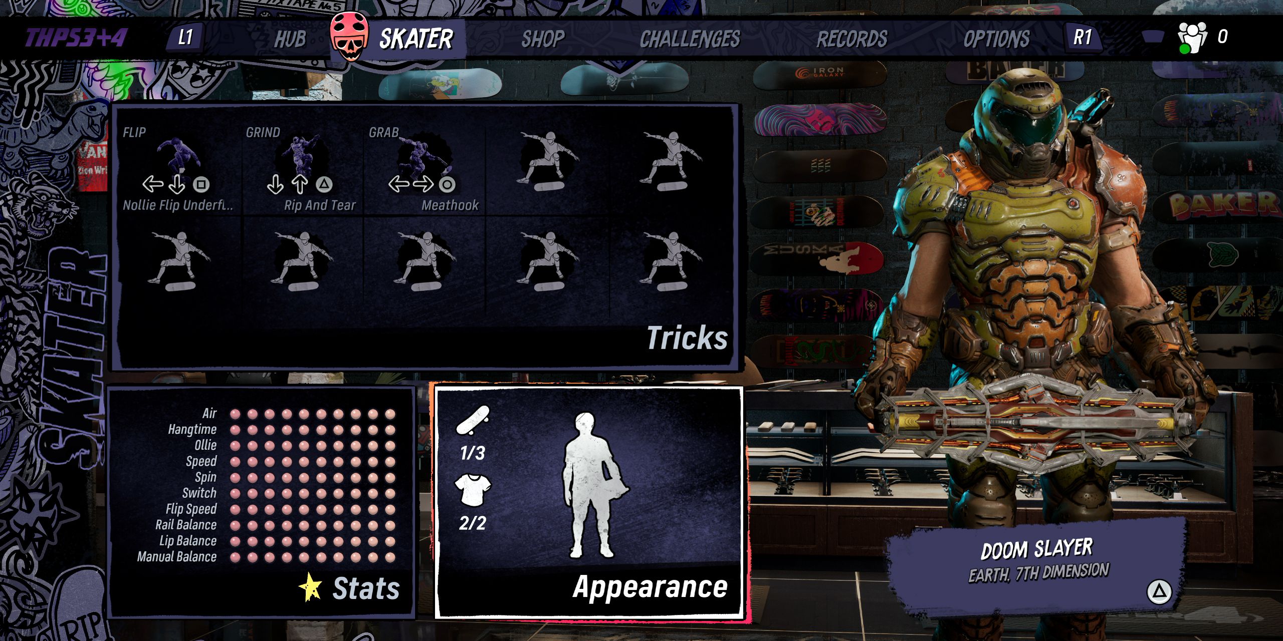 Tony-hawks-for-SKATER-2-4-all-SKATERS-DOOM-SLAYER