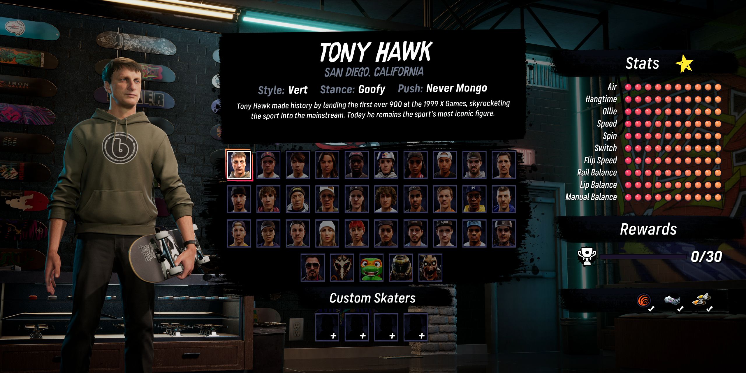 Tony-hawks-for-sal