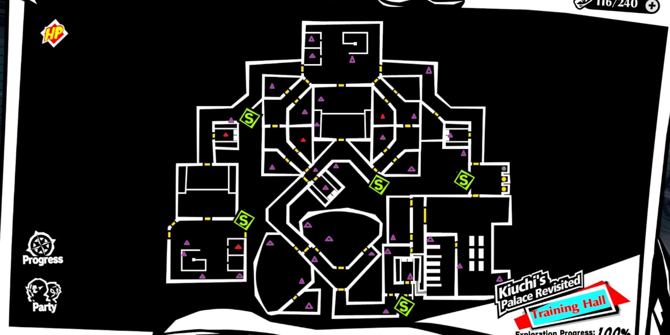 Training Hall Kiuchi Palace Persona 5 The Phantom X