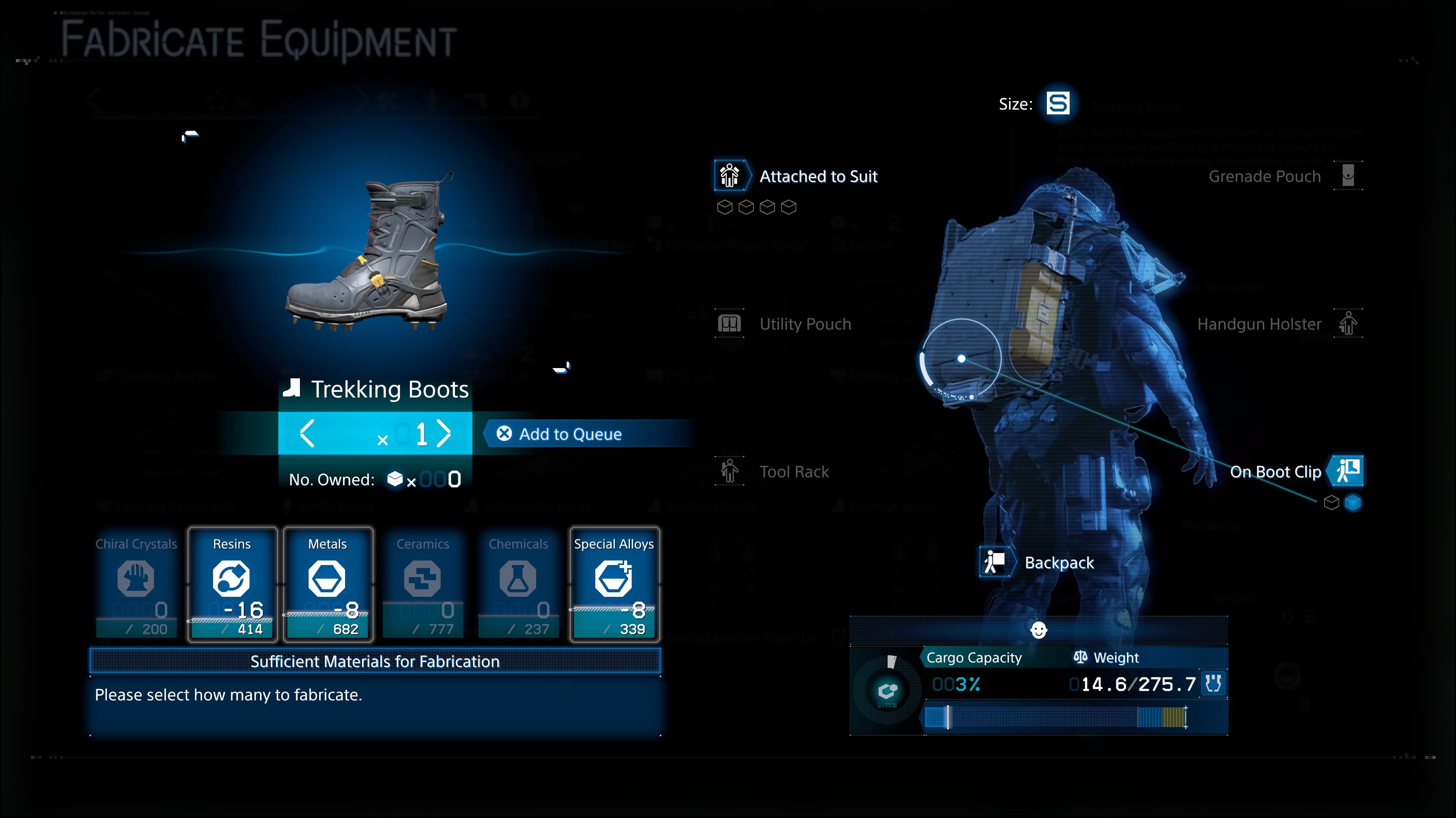 trekking boosts