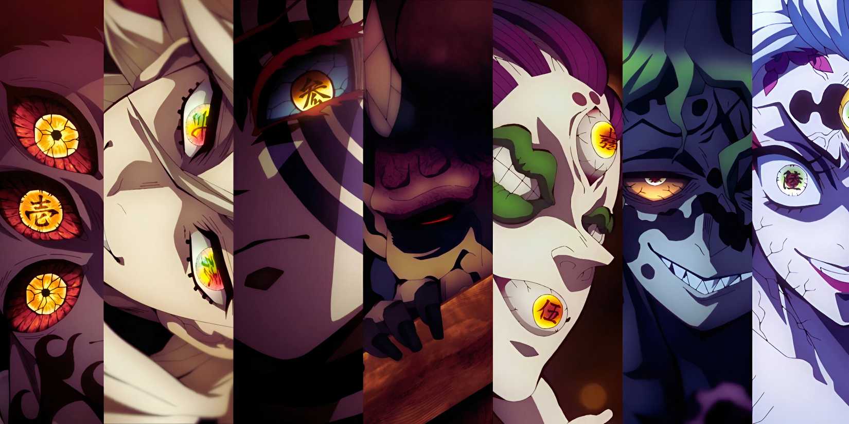 Twelve Demons Kizuki Slayer Anime Villain Groups Rival Akatsuki