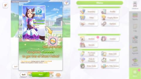 Umamusume Brand New Friends Careers