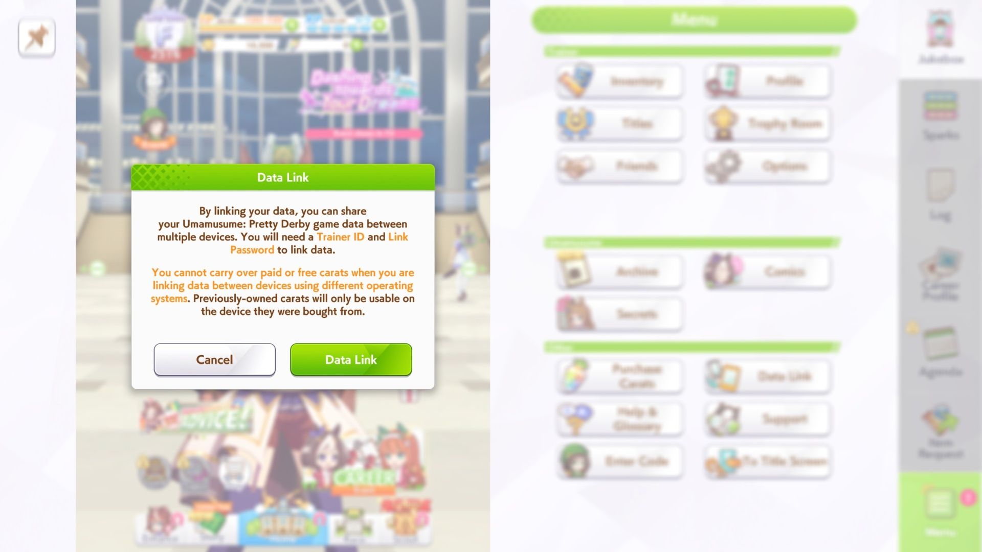 Umamusume Data Link