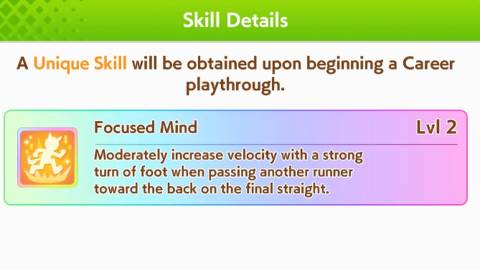 Umamusume Grass Wonder Skill