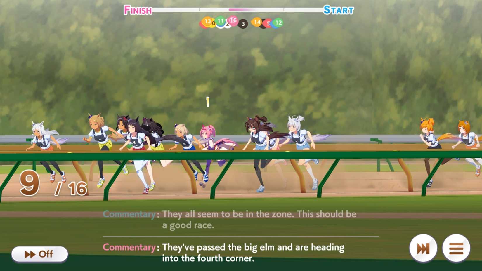 Umamusume Haru Urara Race