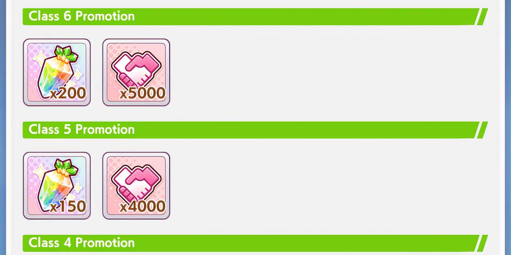 Umamusume Pretty Derby Team Trials Class Progression