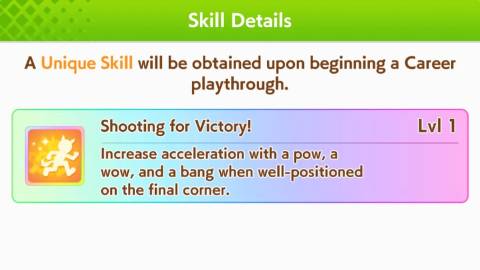 Umamusume Taiki Shuttle Skills